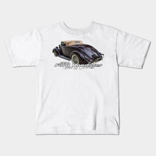 1936 Ford Roadster Model 68 Convertible Kids T-Shirt